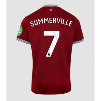 Billige Fotballdrakt West Ham United Crysencio Summerville #7 Replika Hjemmedrakt 2025-26 Kortermet